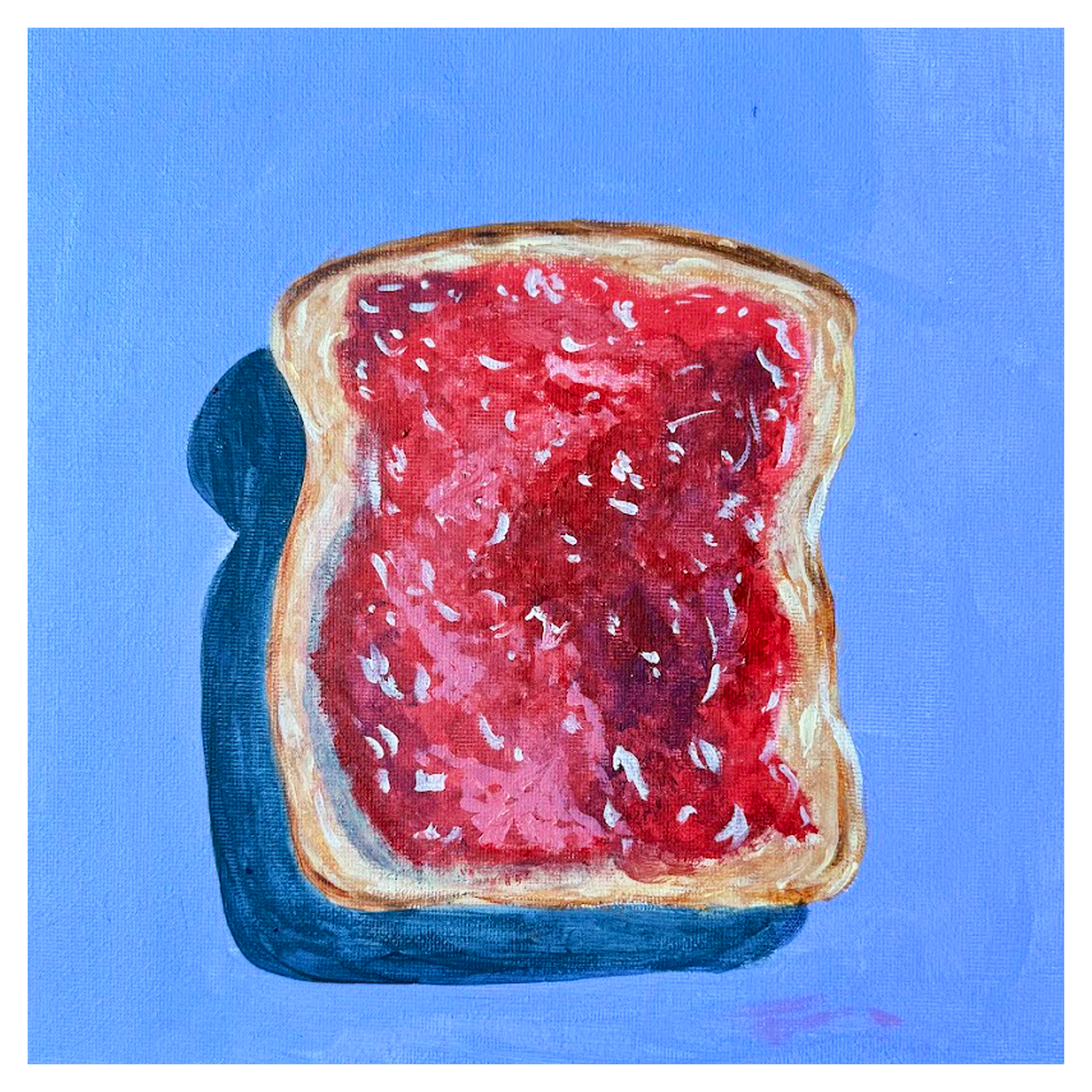 Original 10x10" framed painting available | Prints available in 10x10" and 8x10"