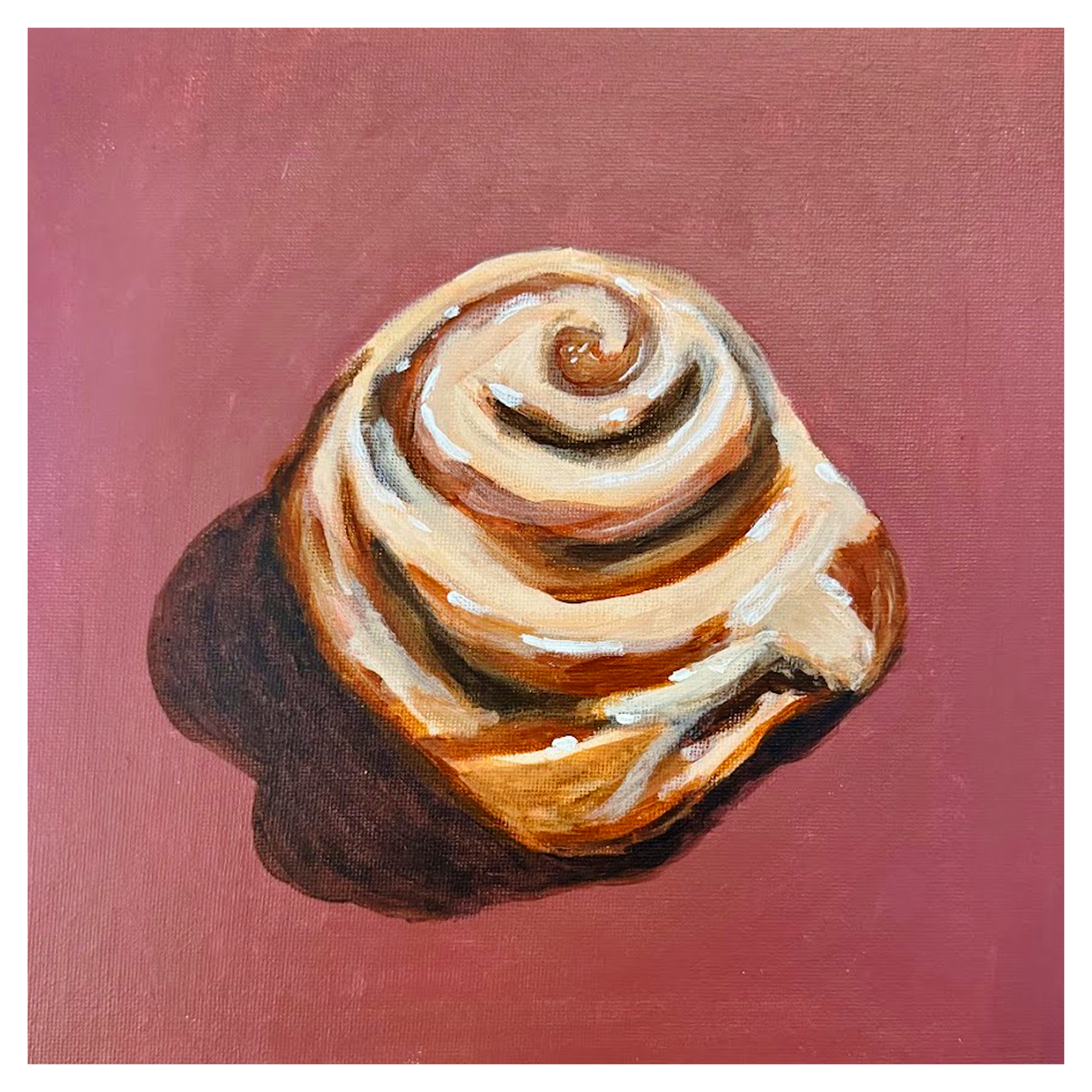 Original 10x10" framed painting available | Prints available in 10x10" and 8x10"