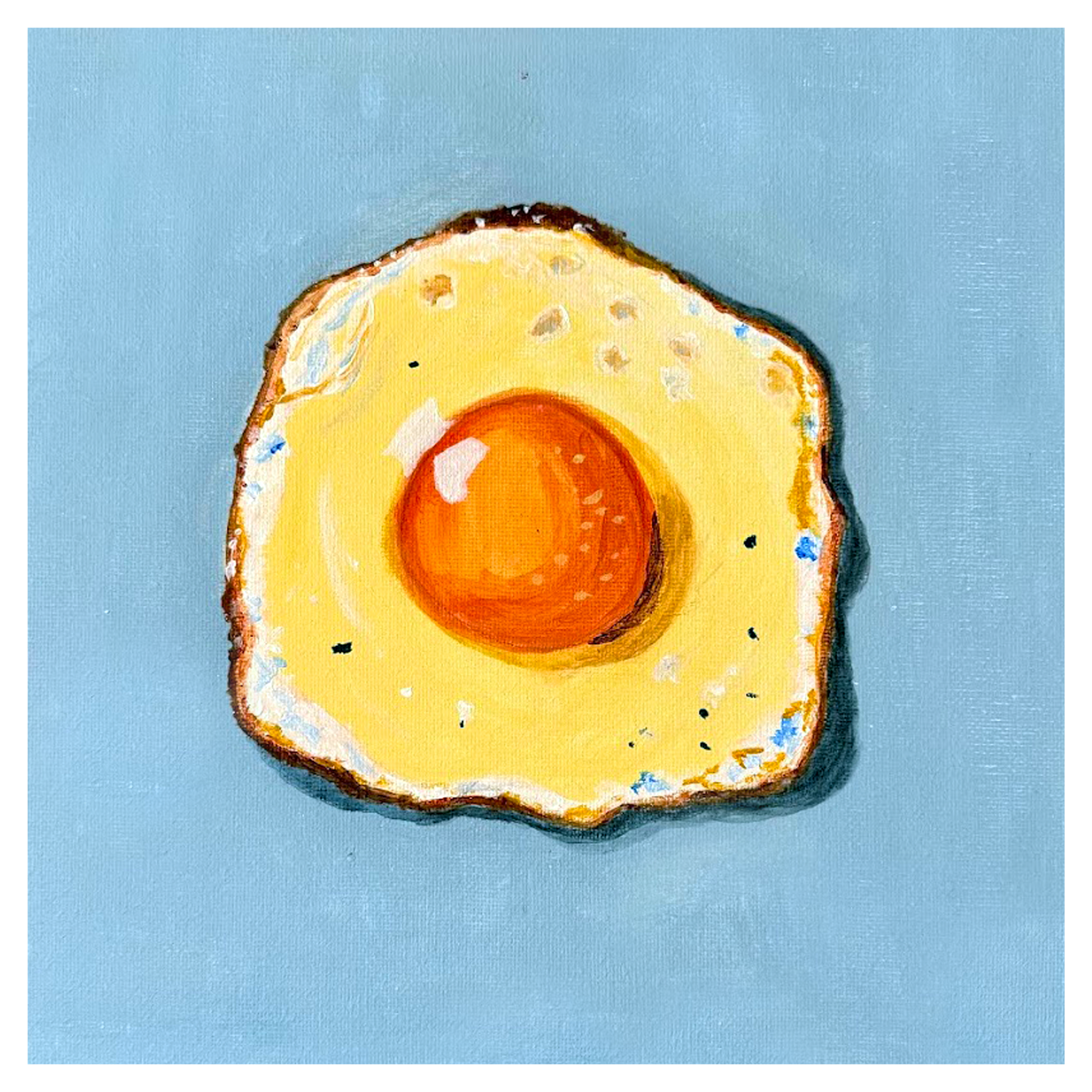 Original 10x10" framed painting available | Prints available in 10x10" and 8x10"