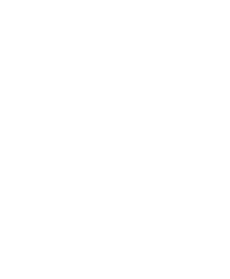 A white geometric design featuring a diamond shape with a smaller diamond inside, positioned above two curved leaves.