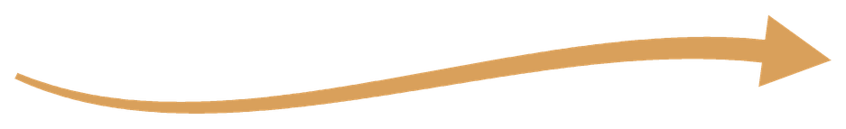 A beige arrow with a slight curve pointing to the right.