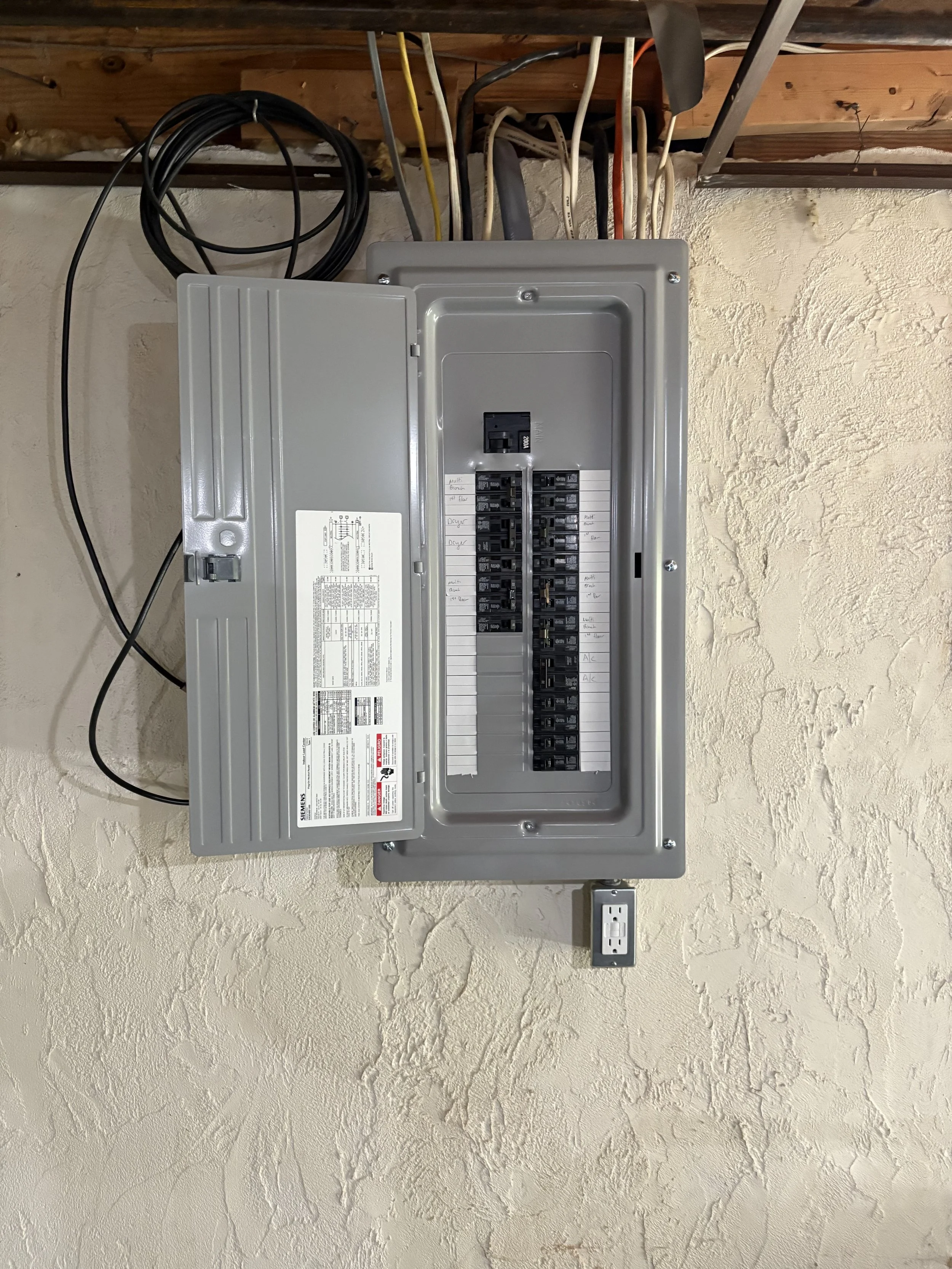 Electrical panel replacement