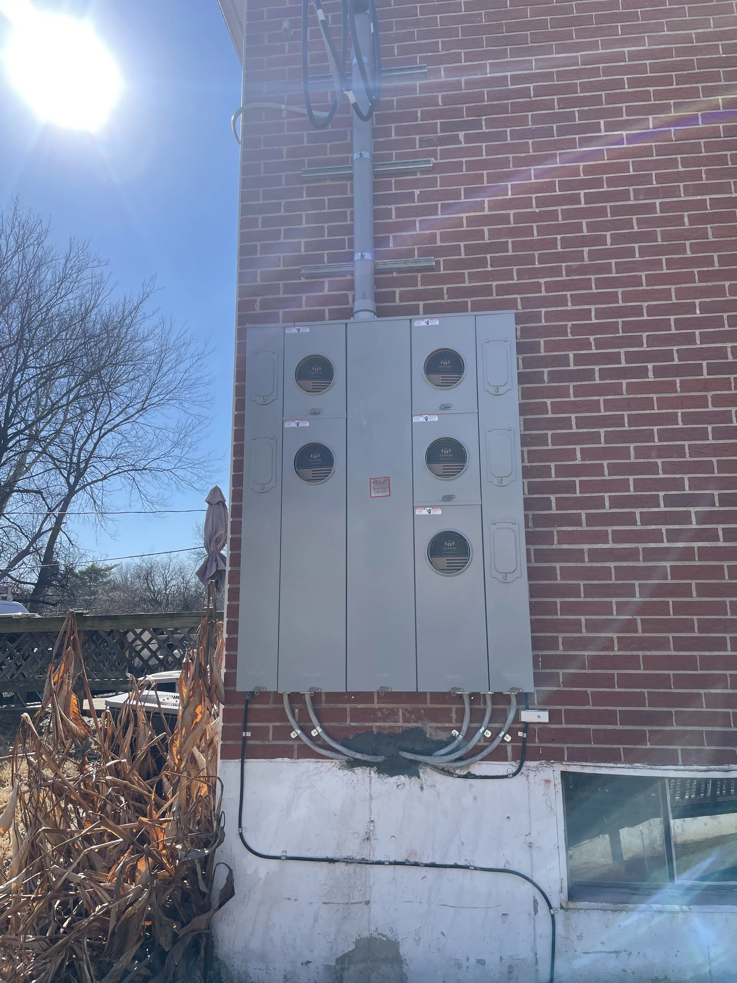 5 gang meter bank replacement