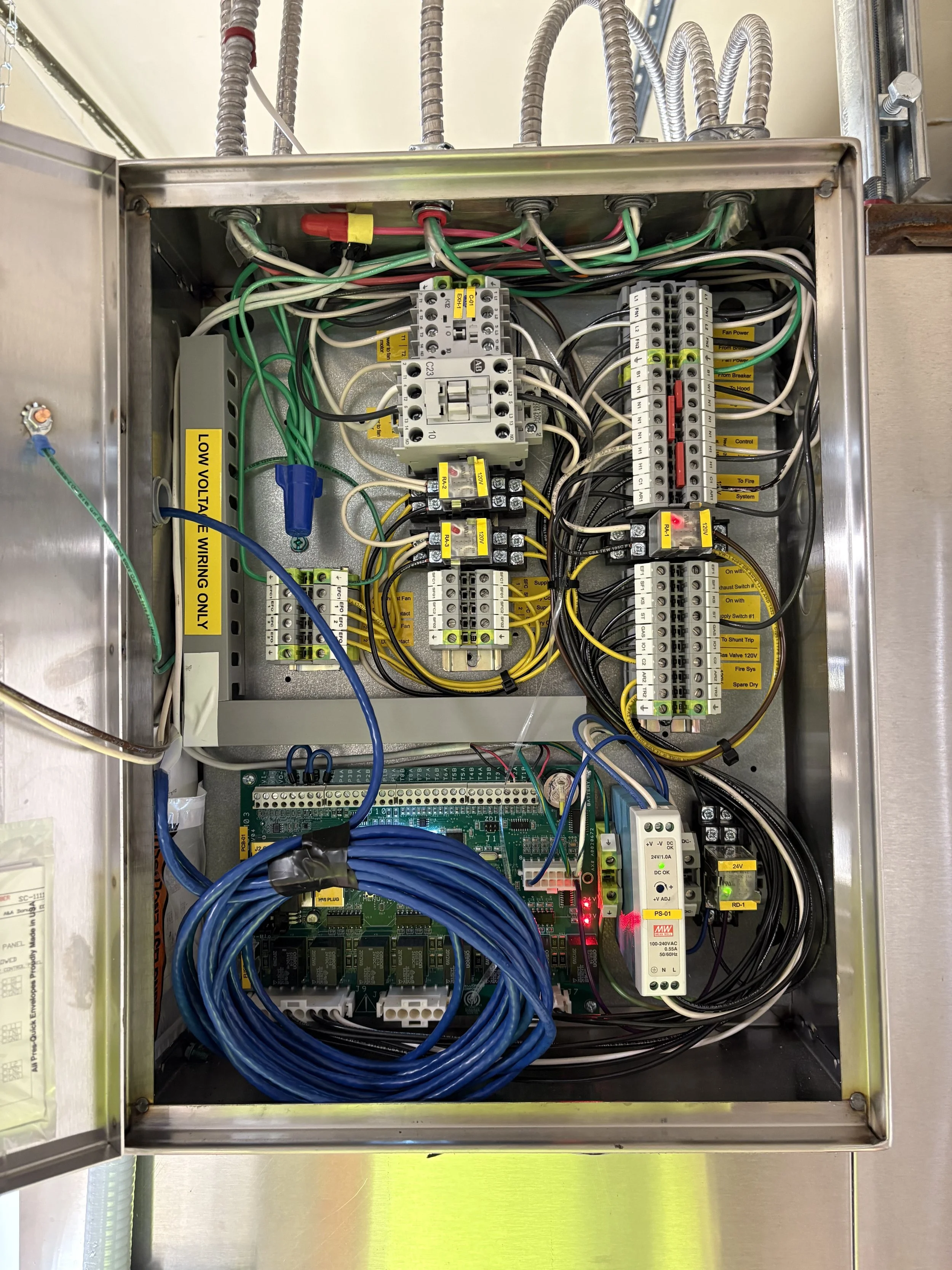 Hood control panel replacement