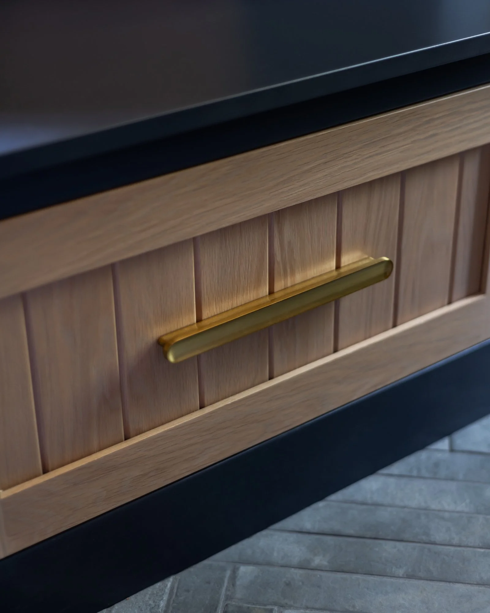 close up of cabinetry hardware