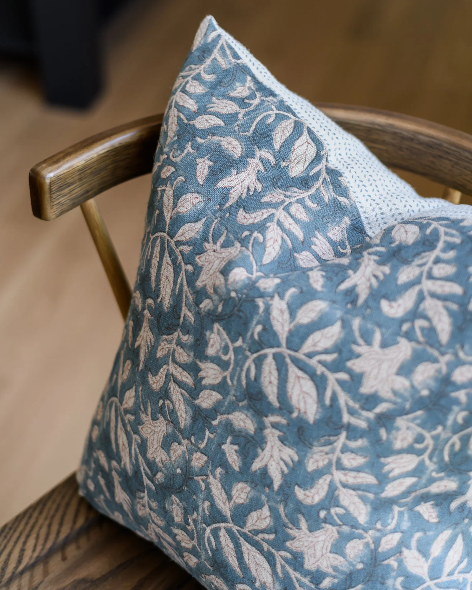 patterned pillow