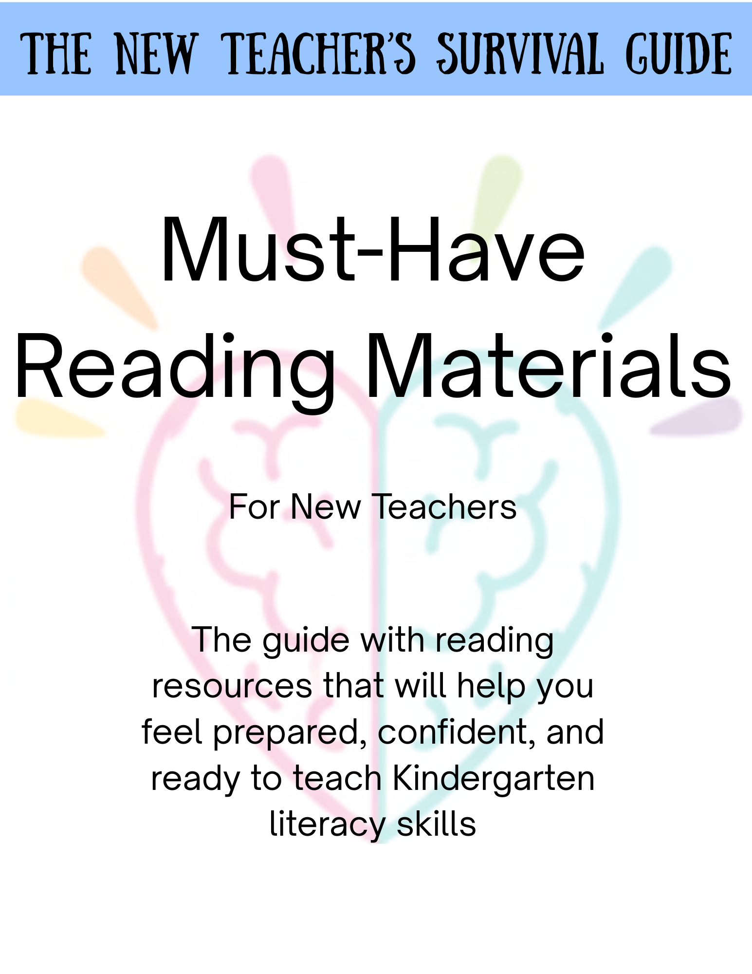 Must-Have Reading Materials - A Guide for New Teachers