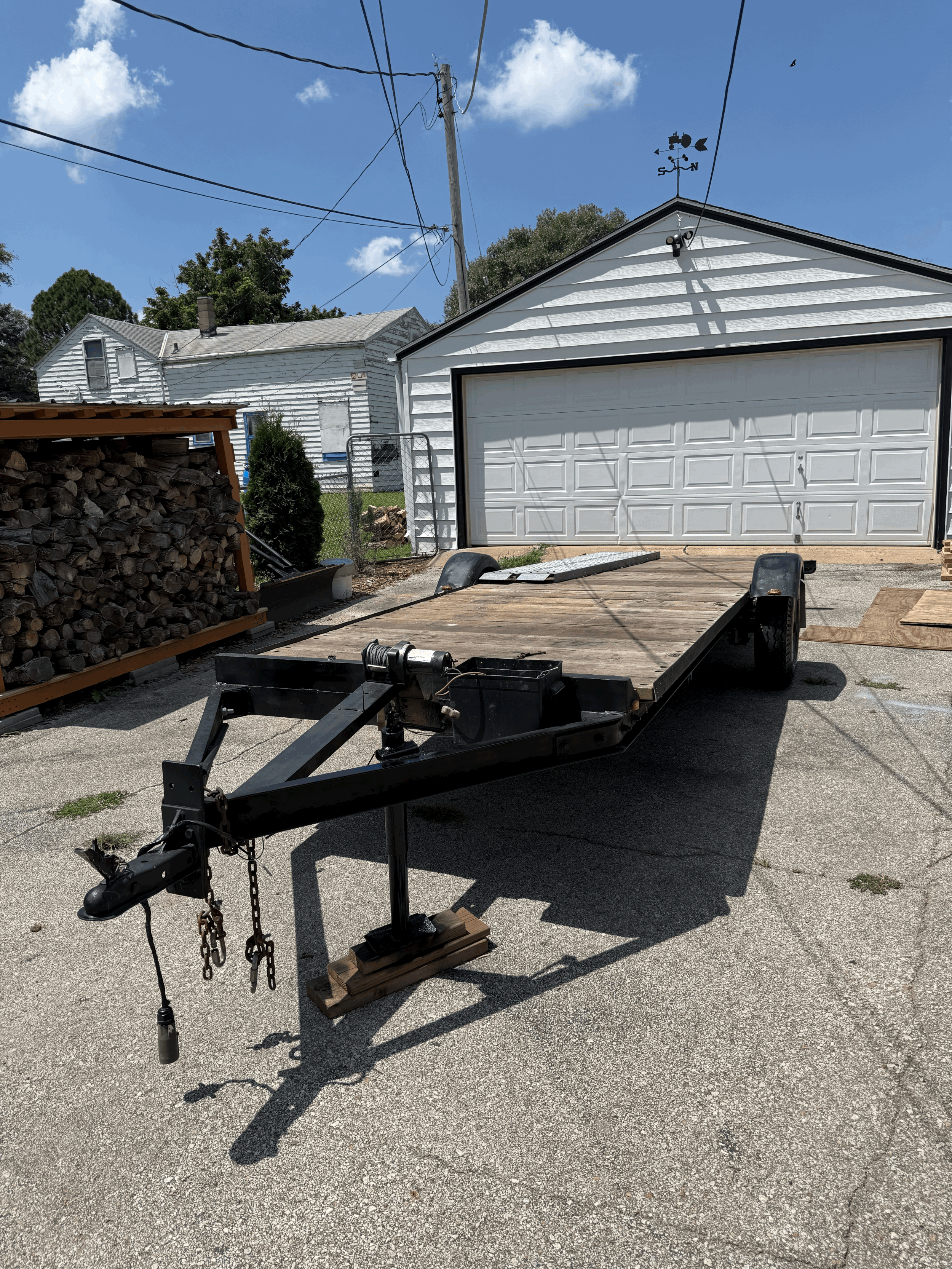 16' Homemade Trailer