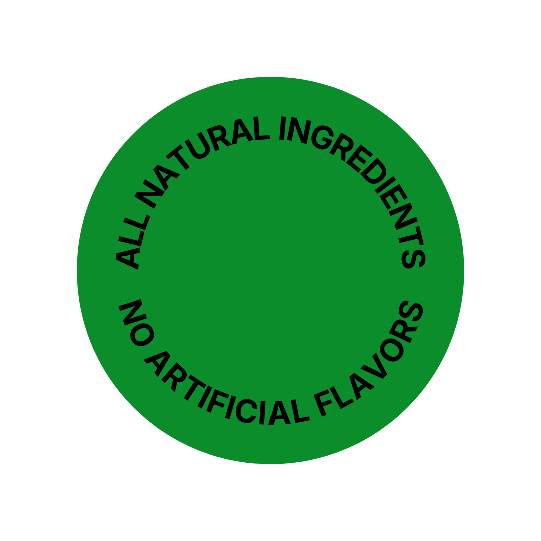 Brine Co. all natural ingredients and no artificial flavours icon.