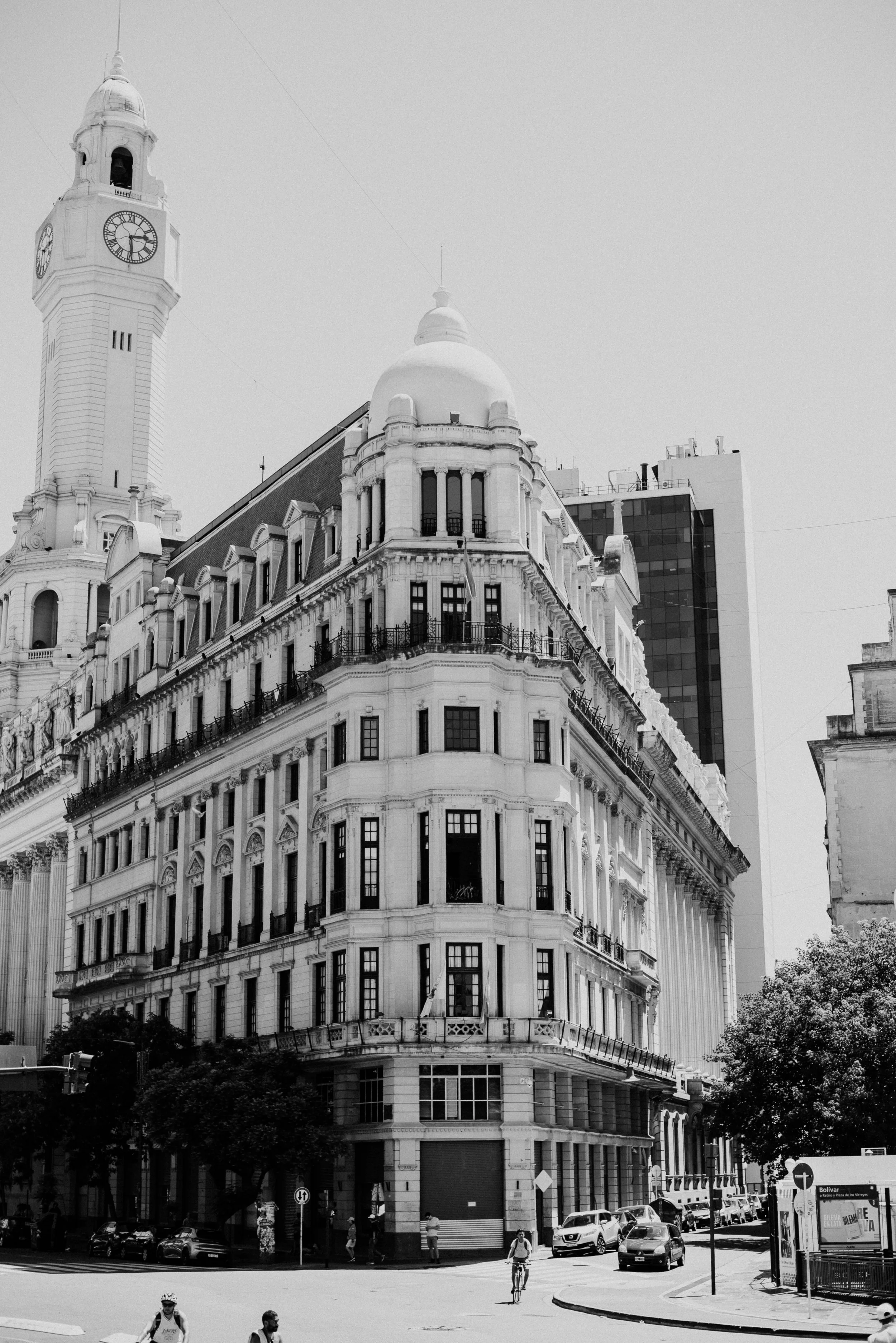 Historic architecture in Buenos Aires photographed during an All About Ballroom dance retreat.