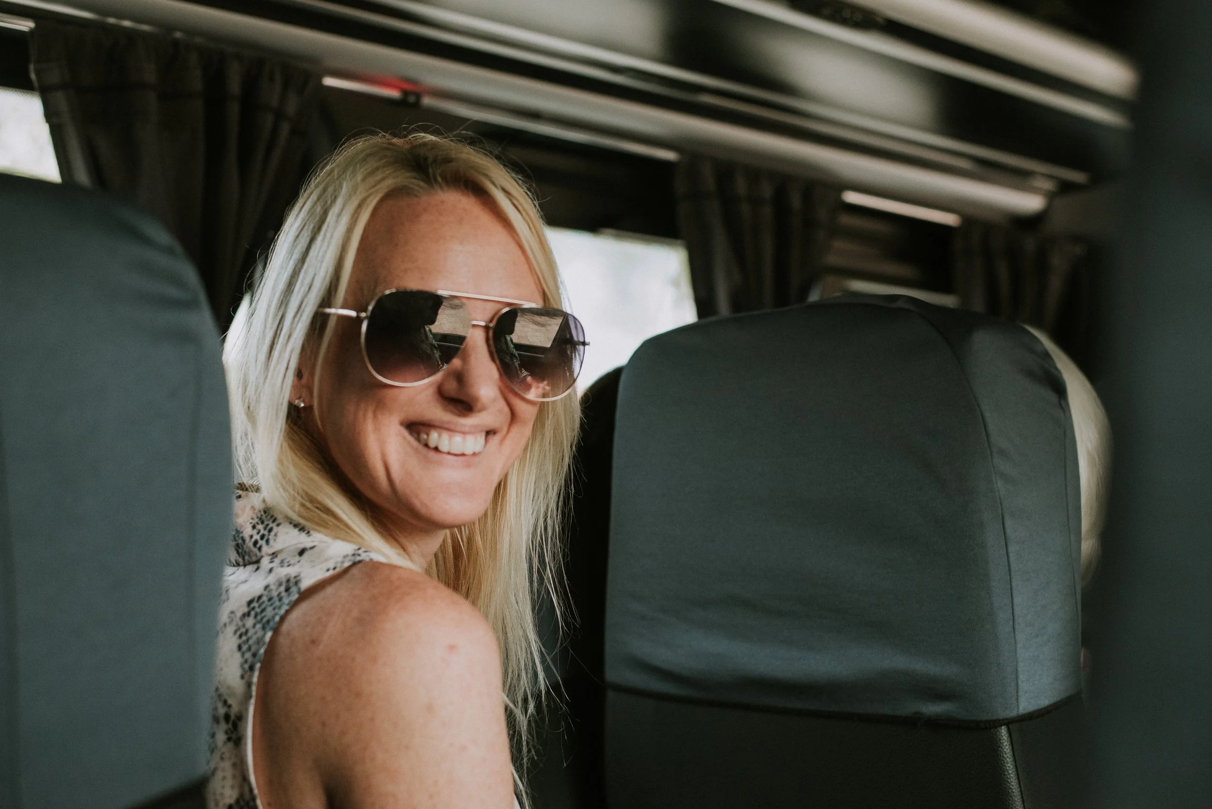 Heather Kornick sightseeing in Buenos Aires during a studio dance retreat.