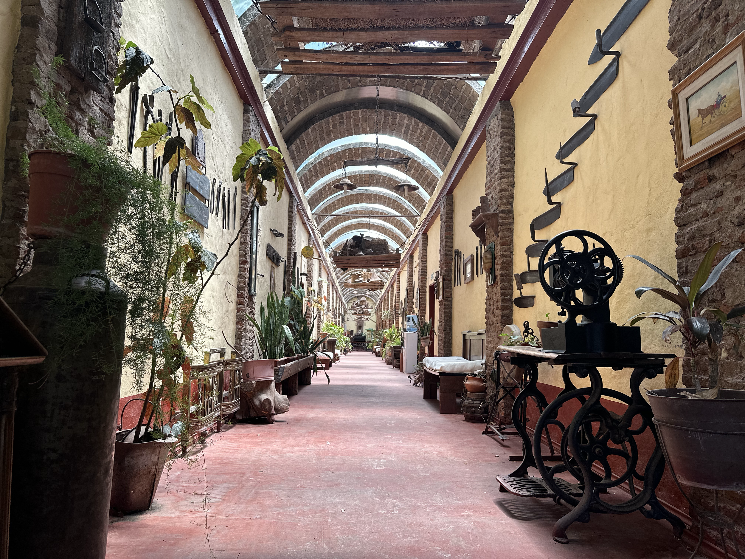 Historic grounds of a traditional gaucho ranch visited during an All About Ballroom dance retreat in Argentina.