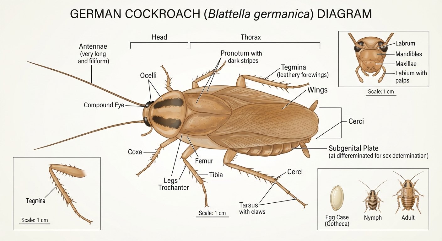 German roach package #1