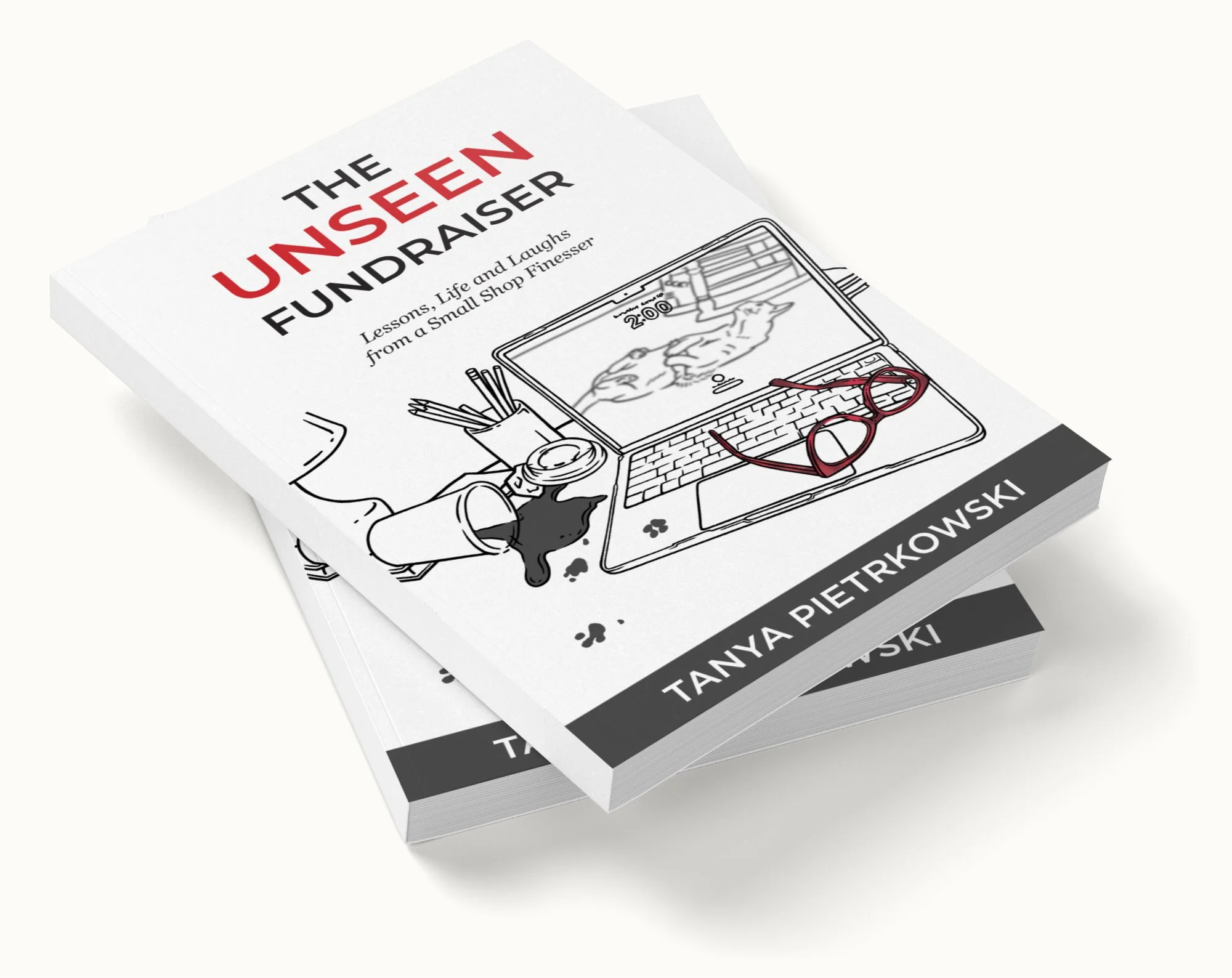 The Unseen Fundraiser: Lessons, Life and Laughs from a Small Shop Finesser by Tanya Pietrkowski