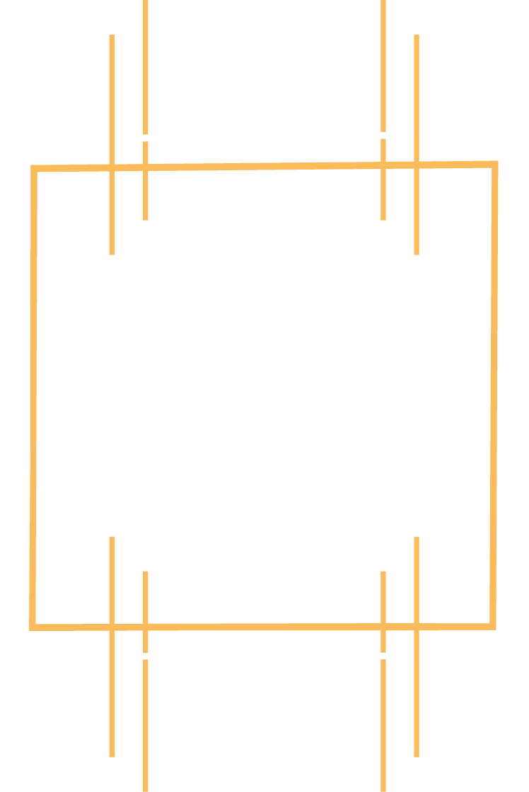 Line art illustration of a woman performing a yoga pose, with her arms raised and stretched backward, standing with one leg bent and the other extended.
