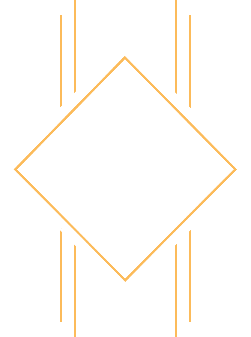 Neon sign featuring a stylized tomato and carrot on a black background with orange and white border lines.
