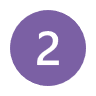 Purple circle with the number 2