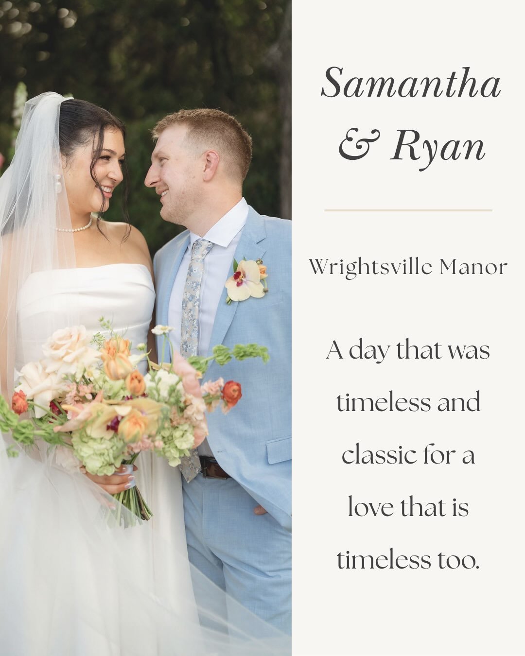 Samantha &amp; Ryan&rsquo;s wedding day feels like summer in the best possible way. Soft color, beautiful flowers, a gorgeous setting, and two people who look like they had an absolute blast getting married.

From Ryan&rsquo;s reaction when he first 