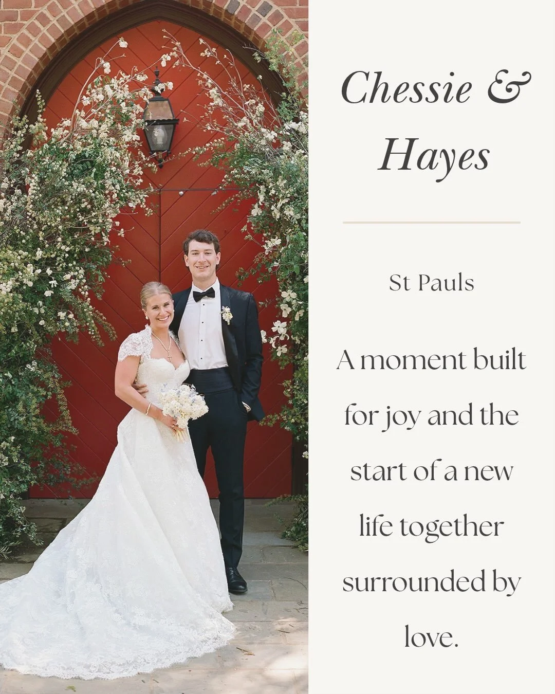 Classic and unique: those were the words Chessie gave me when we started her very first bridal appointment. While Luna by Caroline Castigliano wasn&rsquo;t what she thought she was looking for when she started her journey, the moment we put the last 