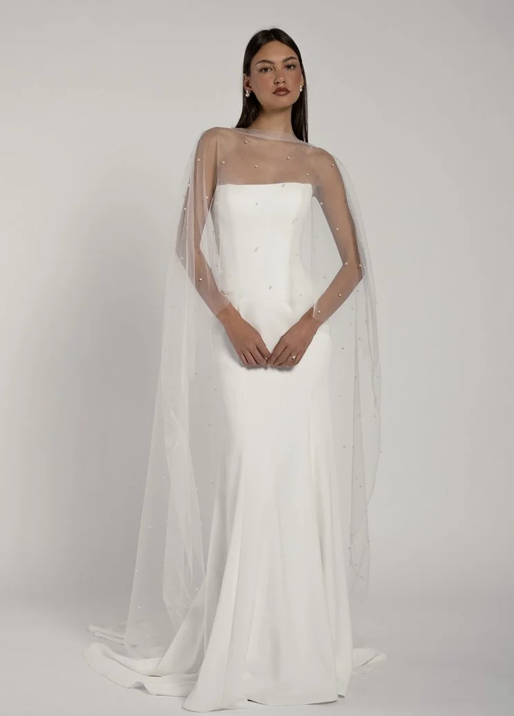 Jenny Yoo Calliope Cape