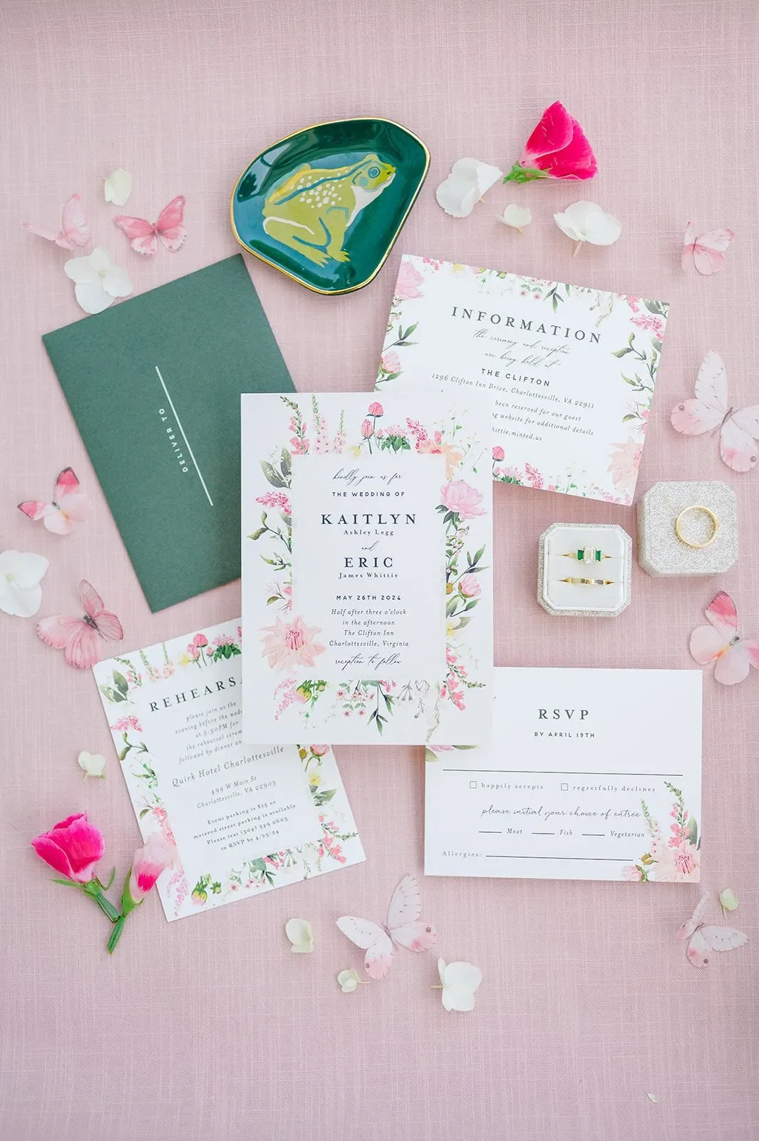 A Pink Spring Wedding: Katie and Eric