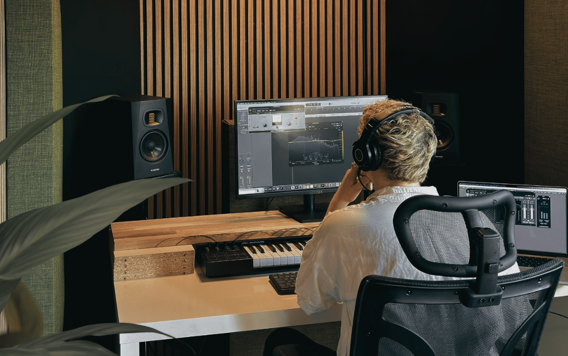 Produktionsstudio i Uppsala.