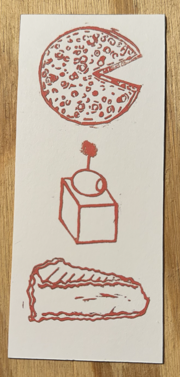 Cheese bookmarks