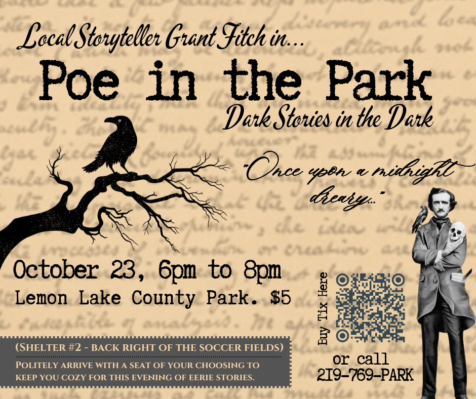 Poe in the Park: Dark Stories in the Dark