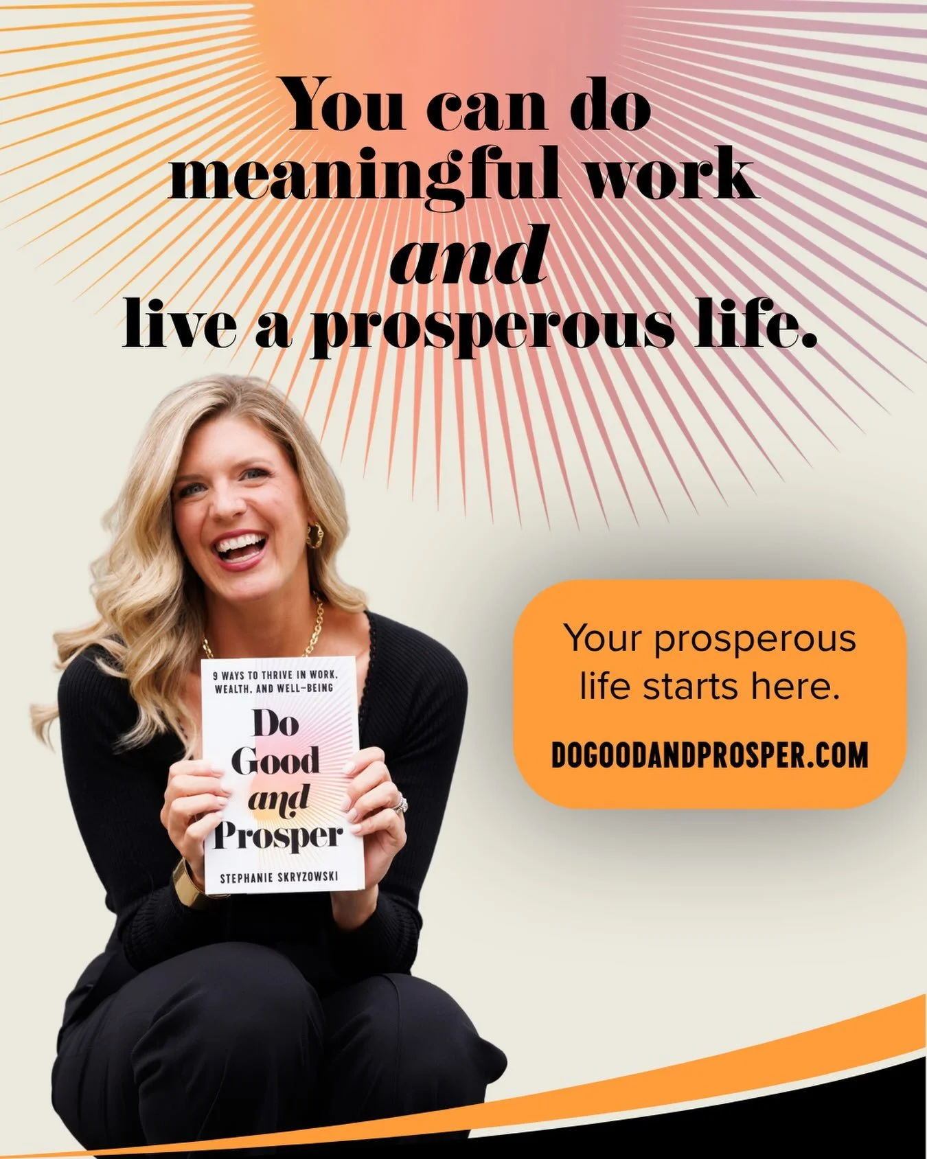 You&rsquo;re probably richer than you think.

Money matters (I&rsquo;m a CFO, after all!), but it&rsquo;s only one of nine ways a life can be truly prosperous. 

There&rsquo;s also mindset, health, purpose, time, social, personal growth, creative, an