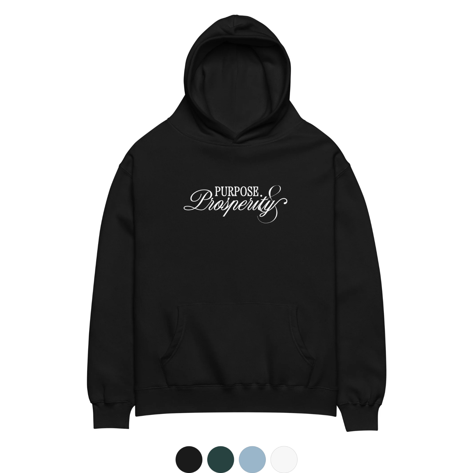 Purpose & Prosperity Oversized Hoodie