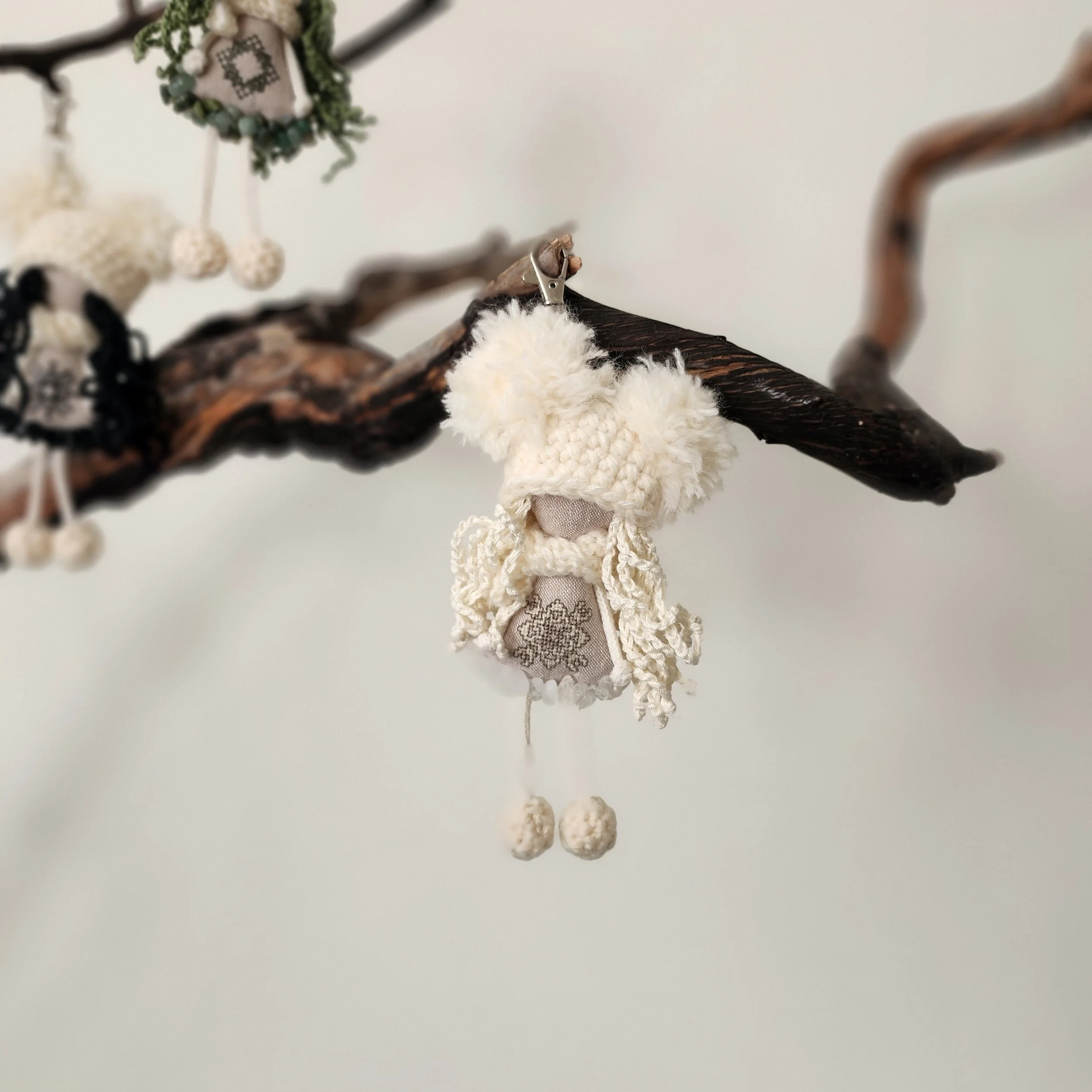 OMmi Companion – Handmade Encoded Intention Ornament