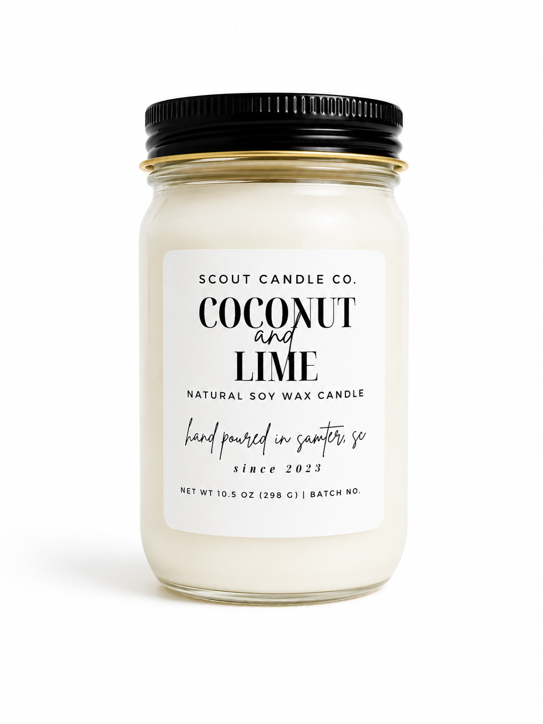 12 oz. Coconut & Lime Candle