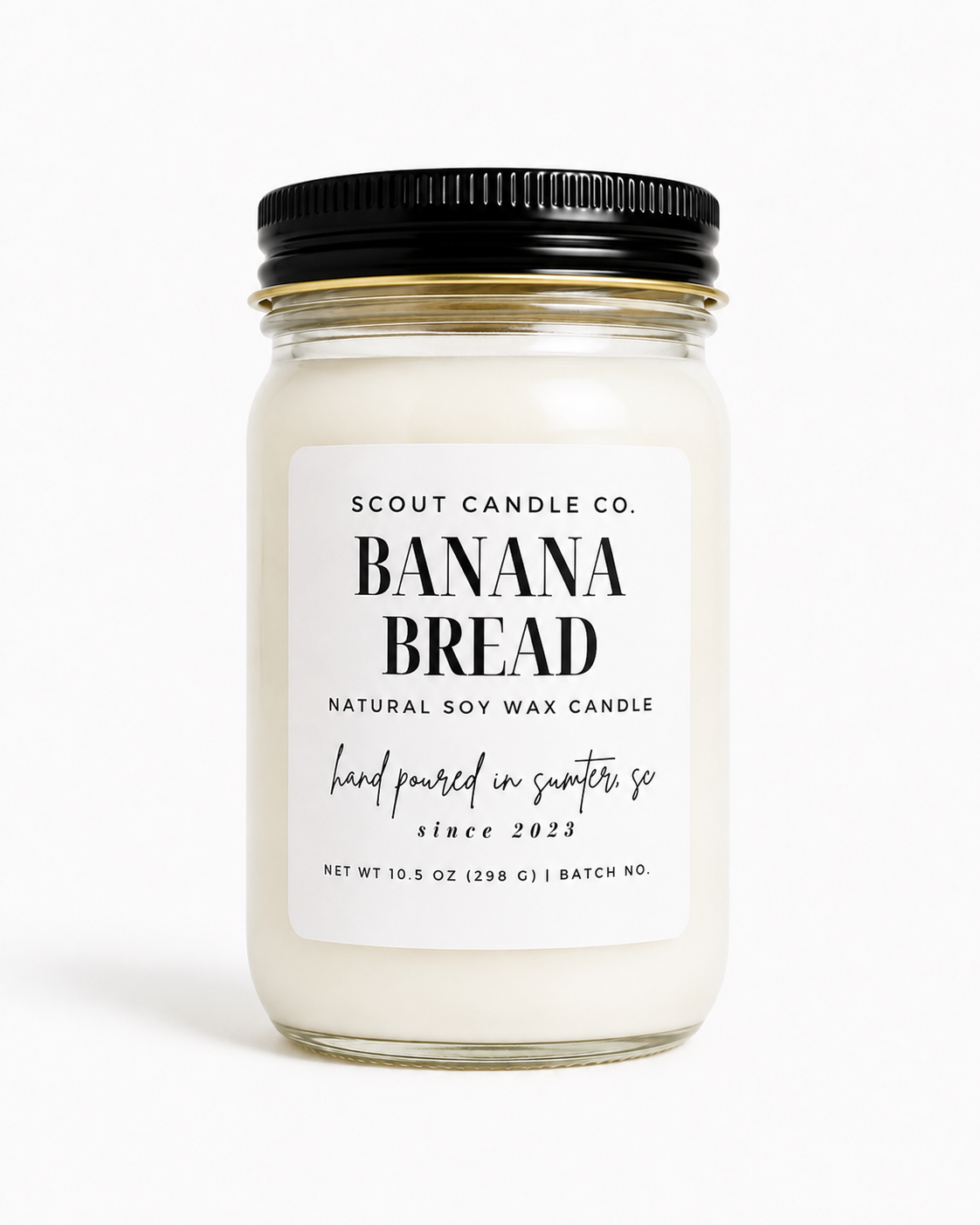 12 oz. Banana Bread Candle - ONLY A FEW LEFT