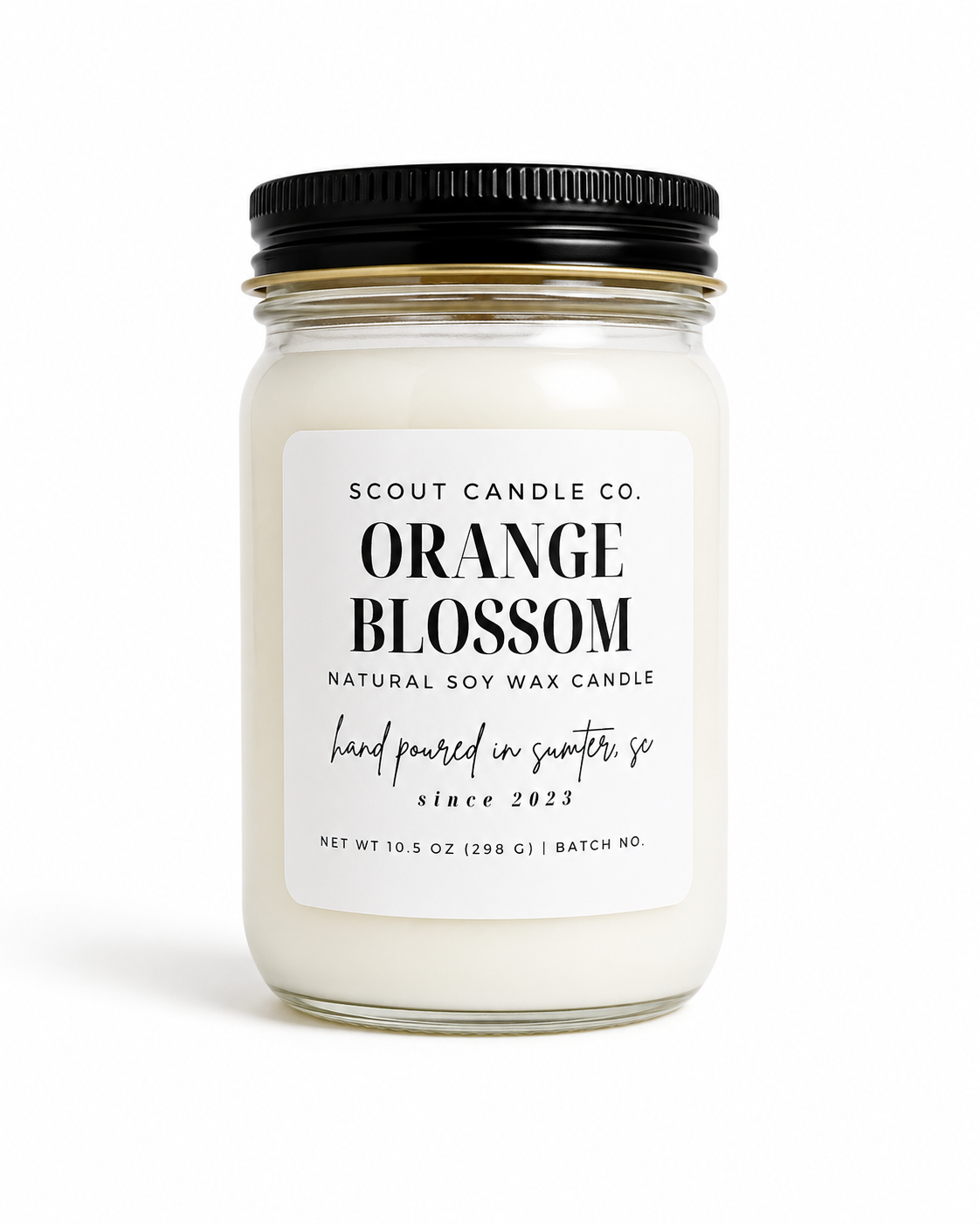 12 oz. Orange Blossom Candle