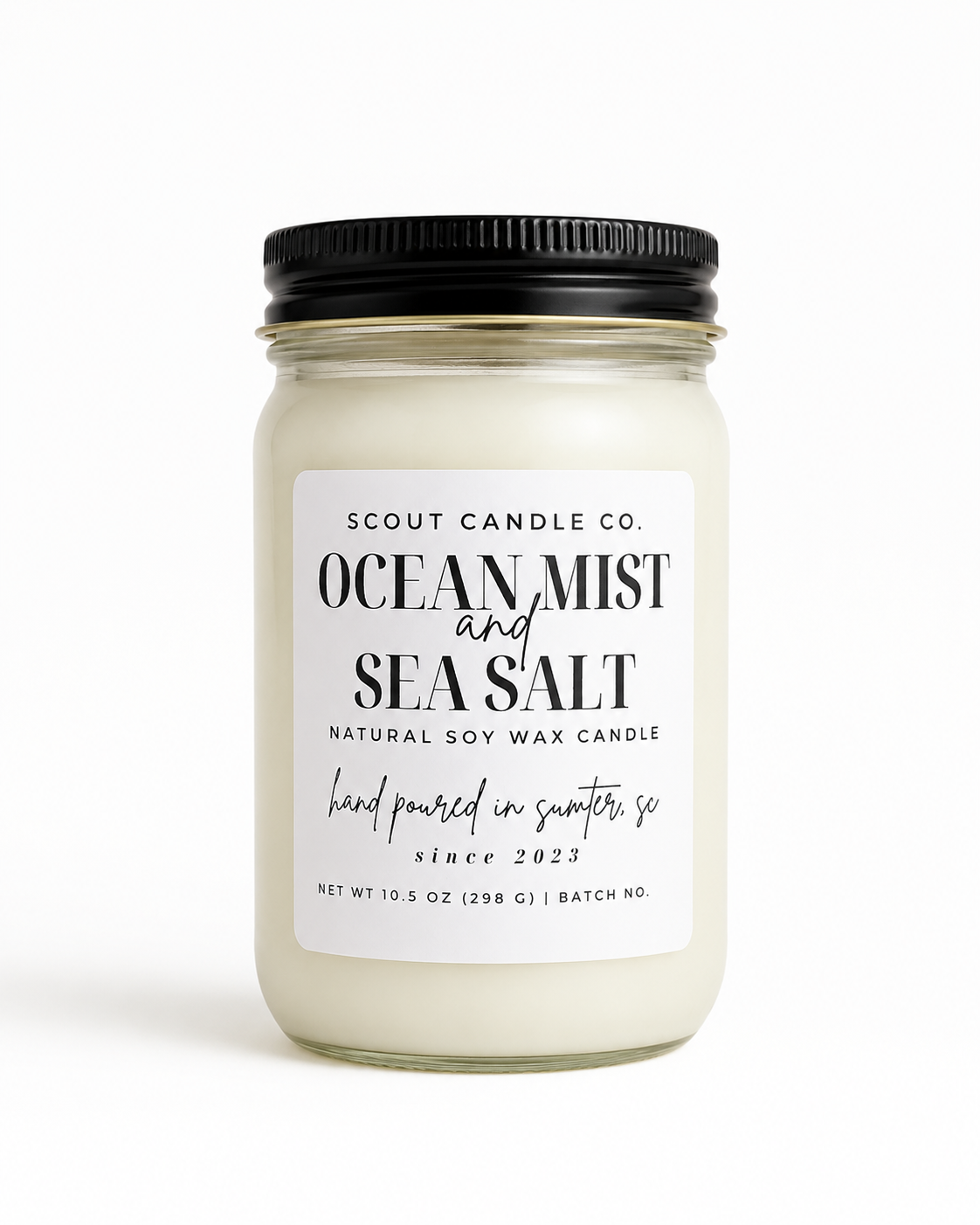 12 oz. Ocean Mist & Sea Salt Candle