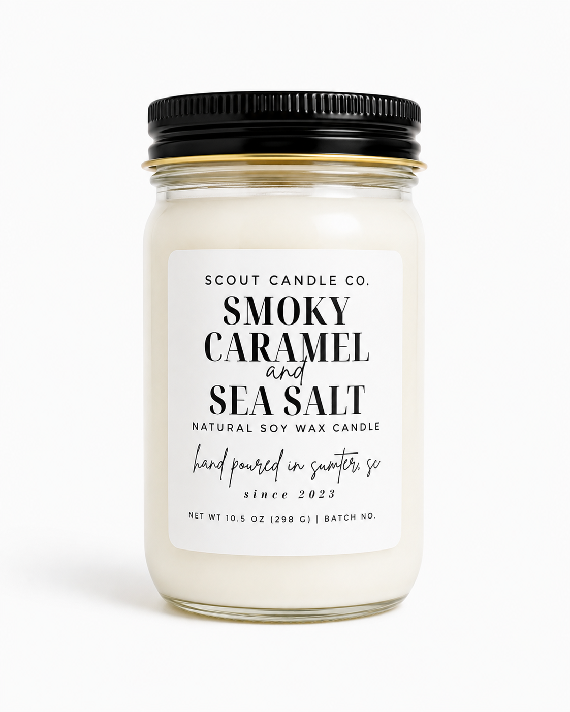 12 oz. Smoky Caramel & Sea Salt