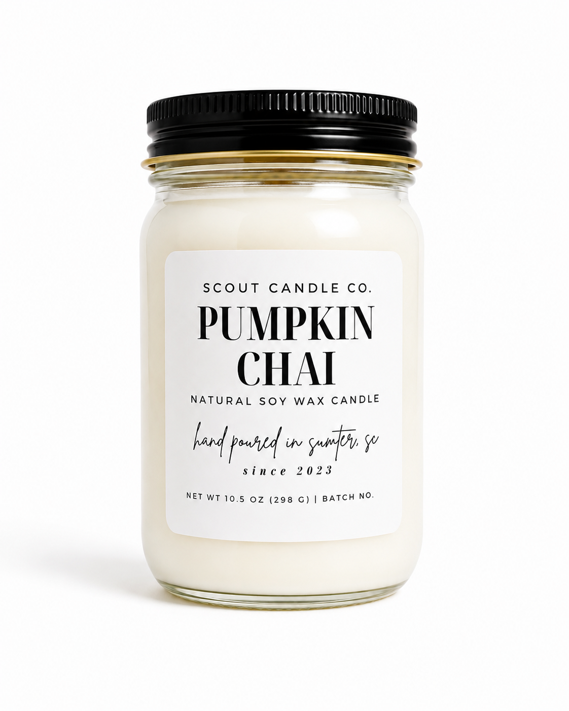 12 oz. Pumpkin Chai Candle