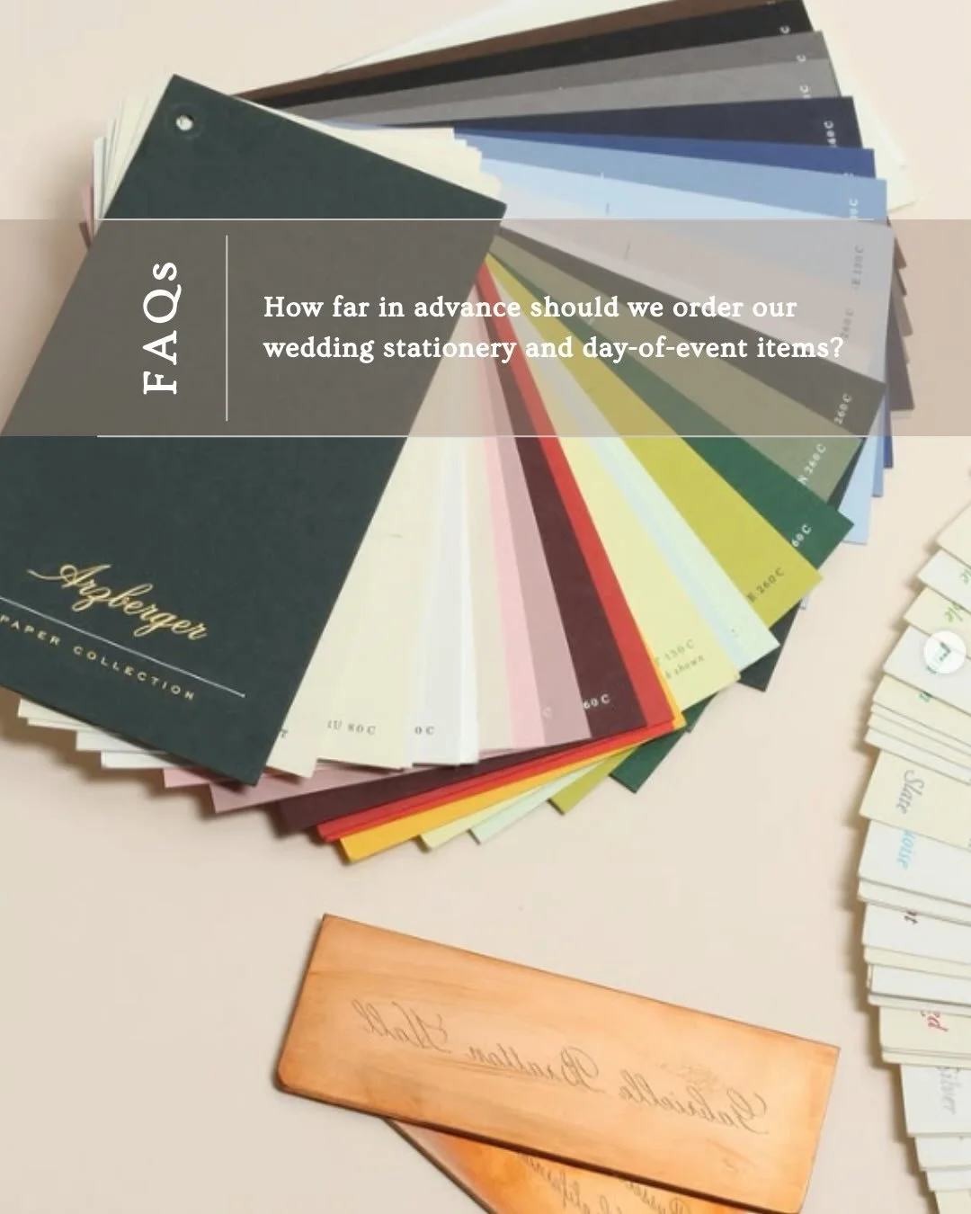 Engaged?! 🥂✨

If wedding bells are in your future, it&rsquo;s never too early to start dreaming about your wedding paper and party goods. 

Swipe to see our recommended &ldquo;book by&rdquo; dates and reserve your spot on our design and production s