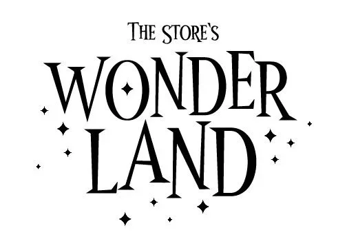 the store's wonder land logo
