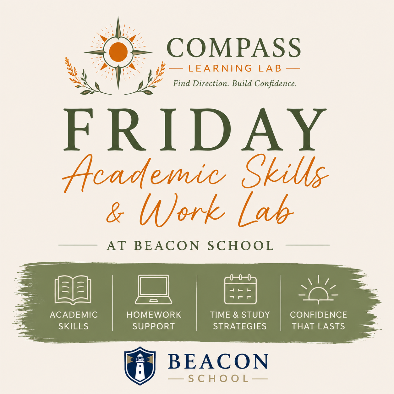 Friday Academic Skills & Work Lab (Beacon School)