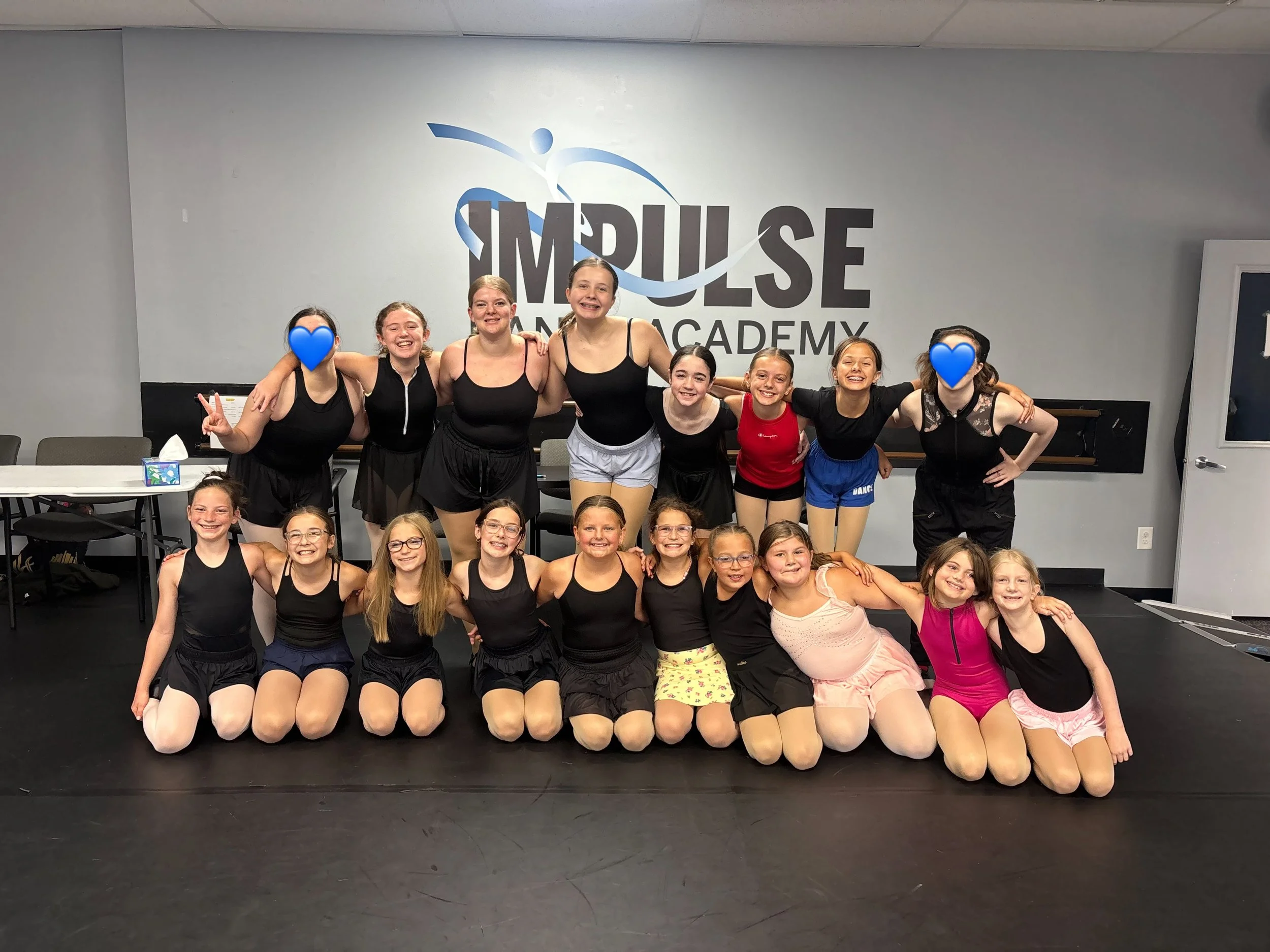 Thats a wrap on Placements for the 2026-2027 Competition Team! ✨🤩💙 We are missing quite a few dancers in this group photo, but we are so proud of EVERYONE who showed up ready to give it 110%! 

Did you miss placements but are still interested in jo