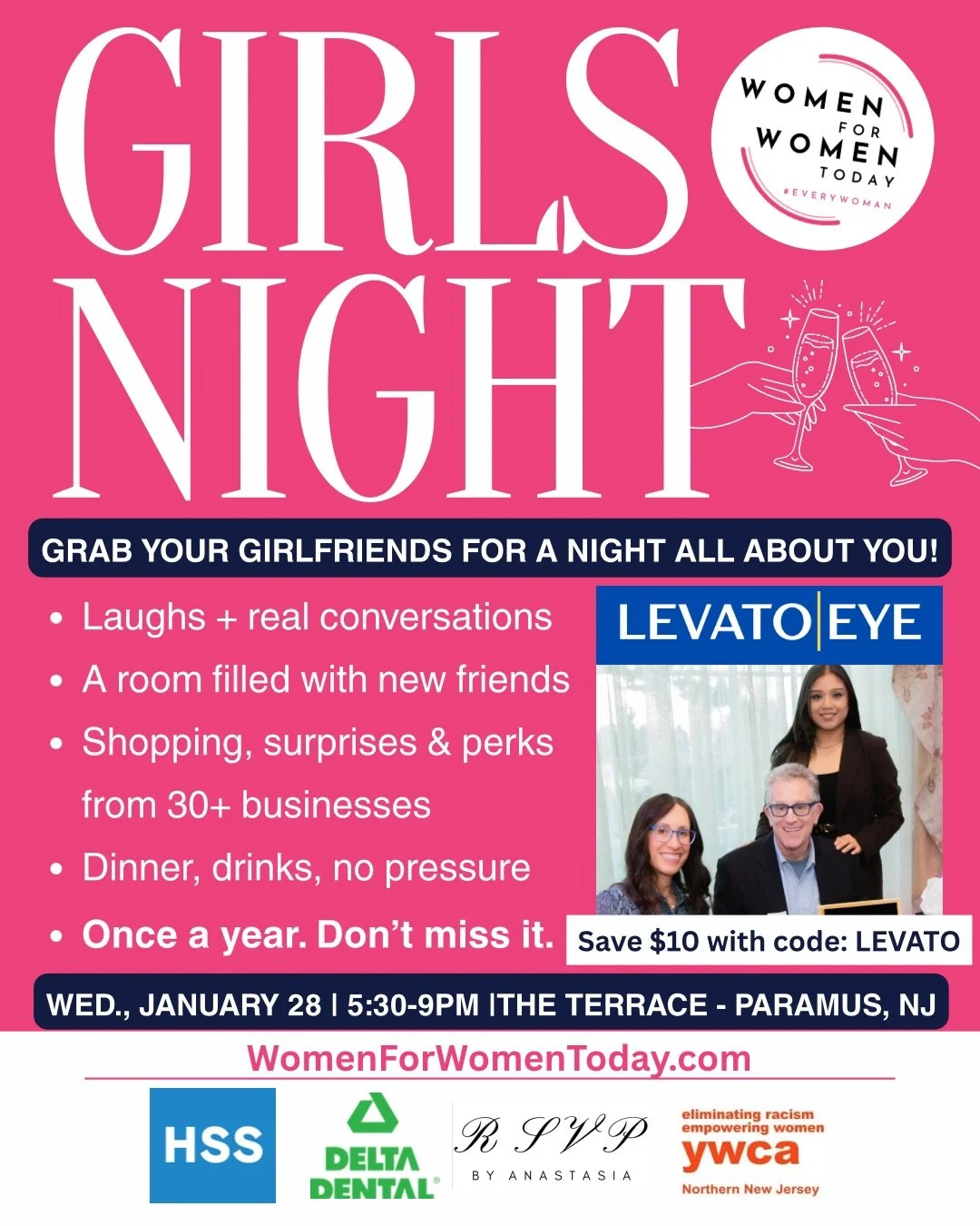 Girls&rsquo; Night (plus Donny Eyes) + great frames = our favorite combo 👓

We&rsquo;re excited to be part of Women For Women Today: Investing in Yourself &mdash; a night all about connection, confidence, and showing up for you.

Stop by our table a