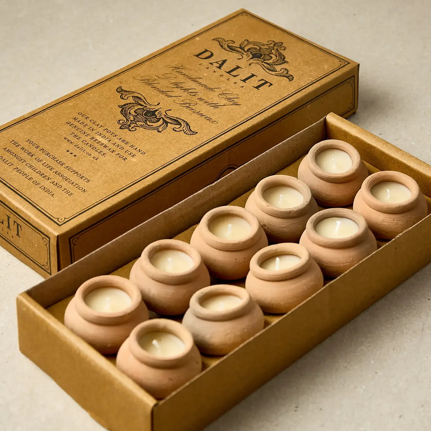 Dalit Terracotta Tea Lights - Coming Soon