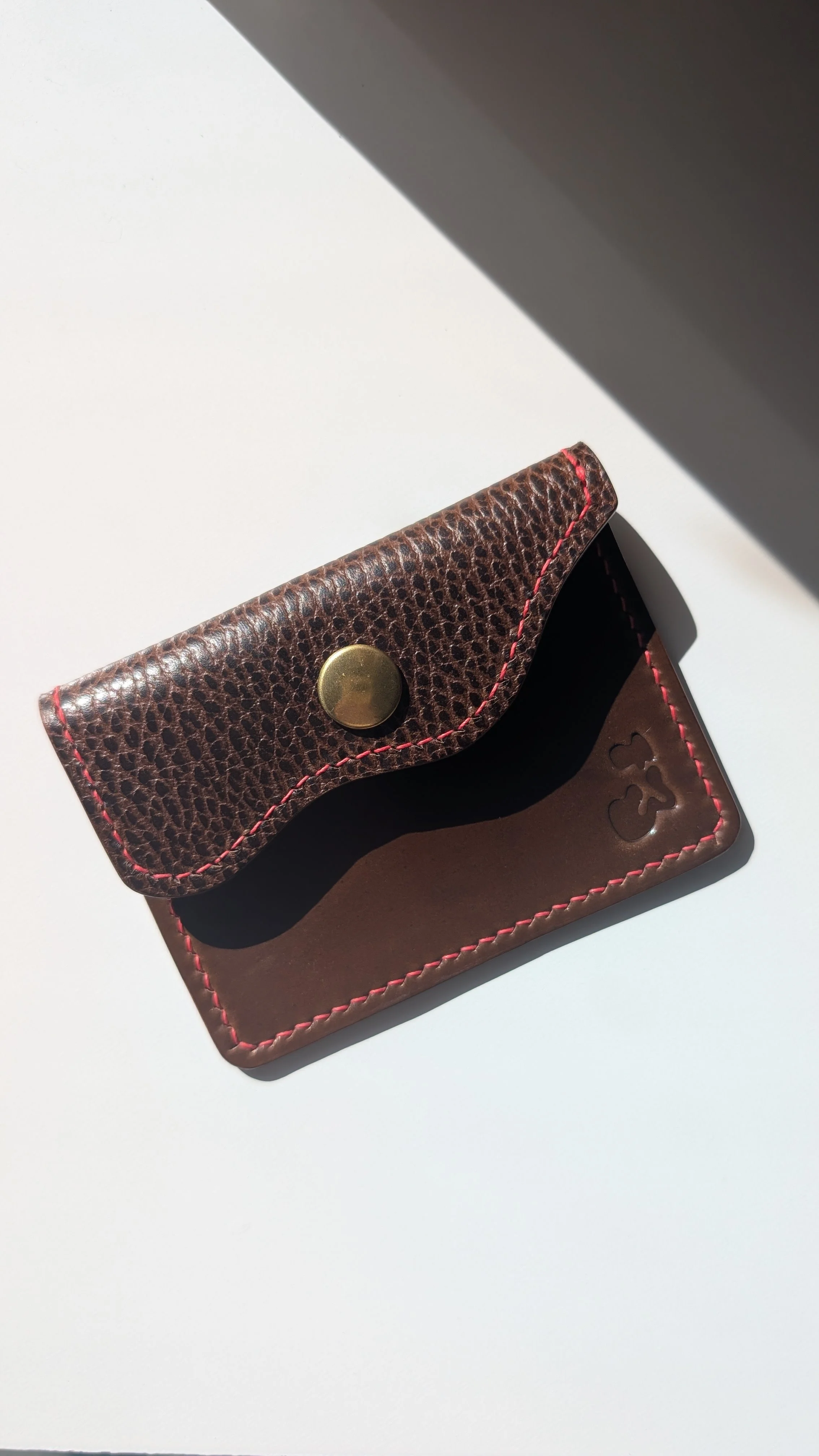 CHOCOLATE STRAWBERRY SNAP WALLET