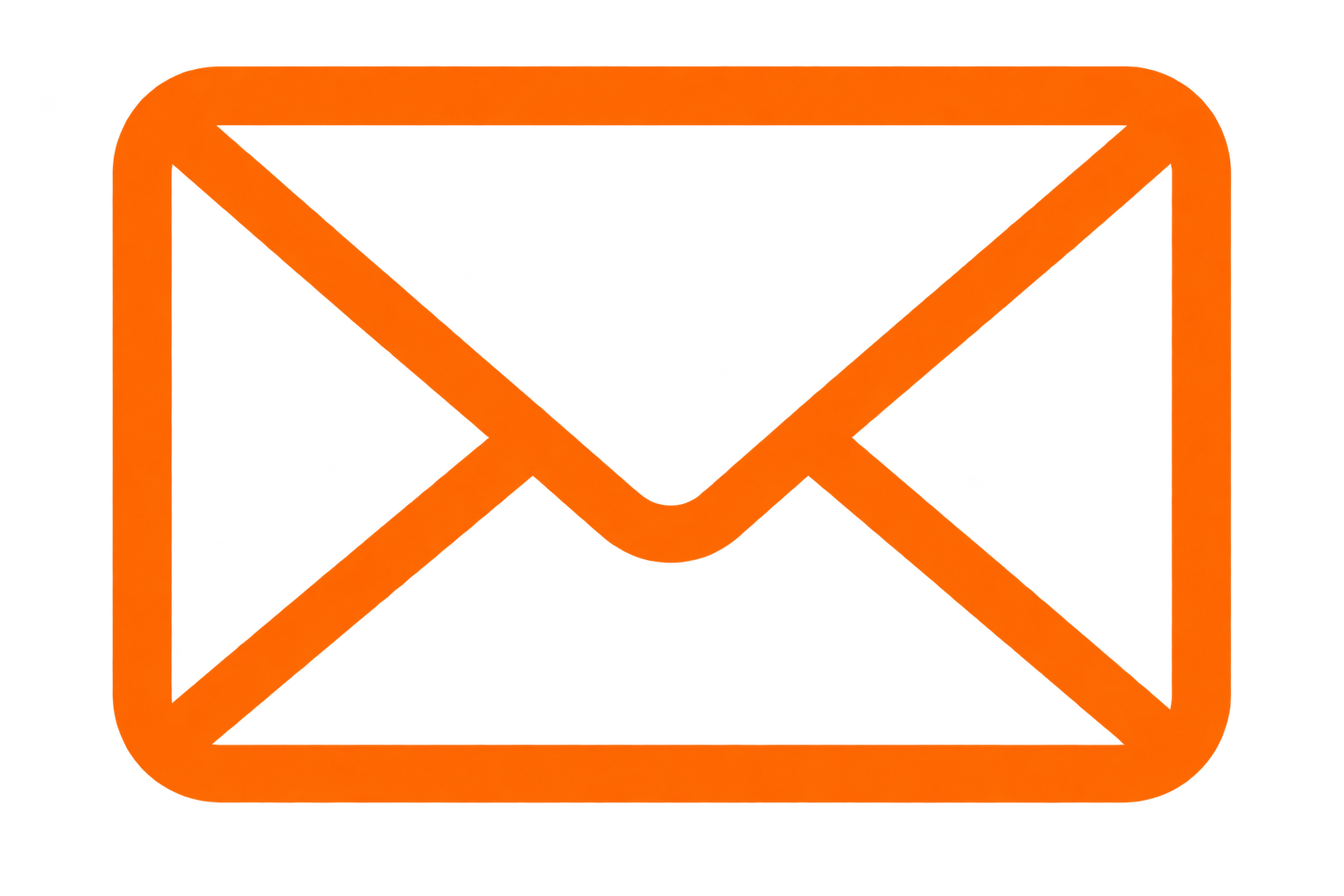 An orange icon resembling an envelope.