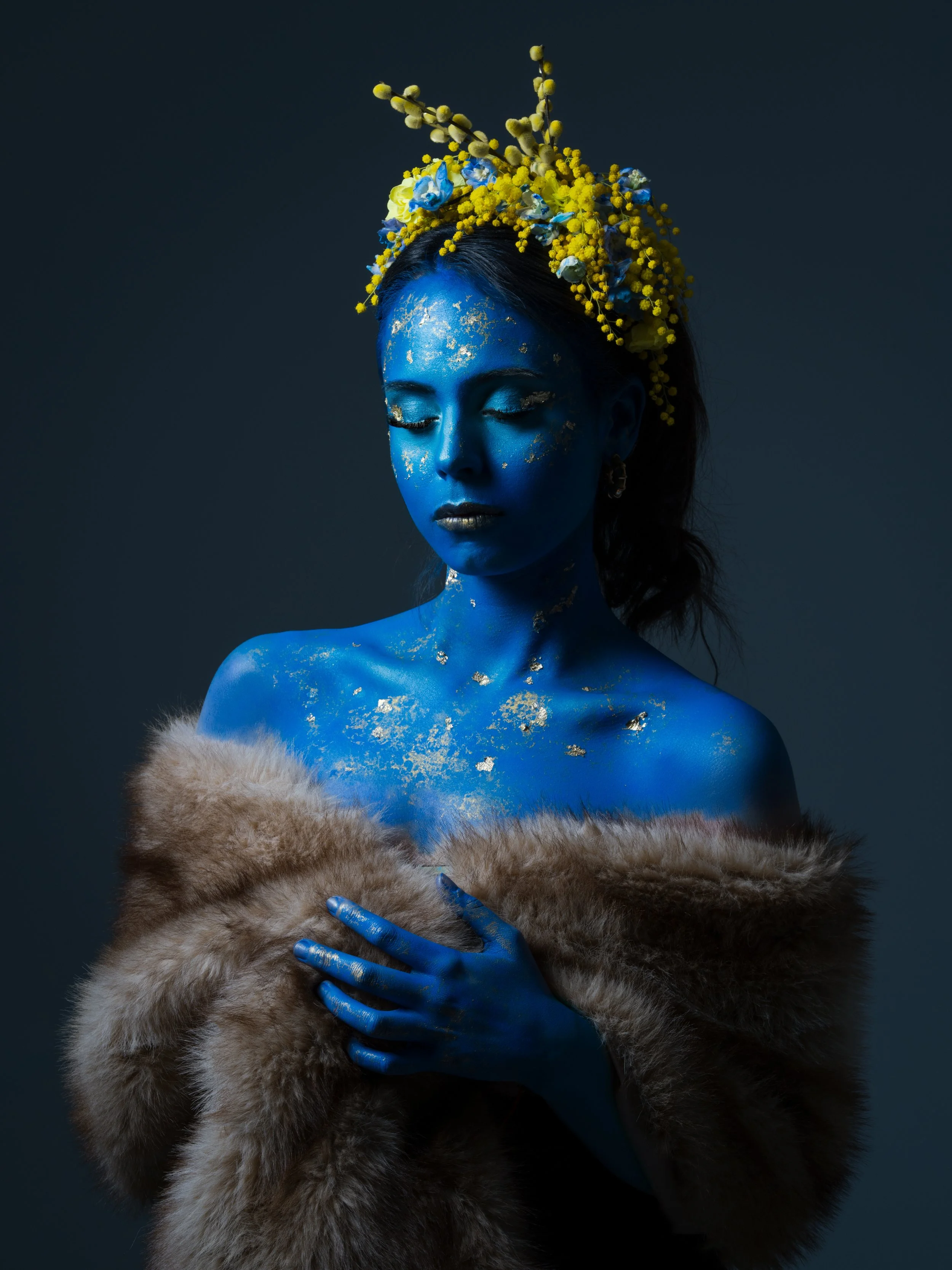 Création artistique de maquillage, univers mode
