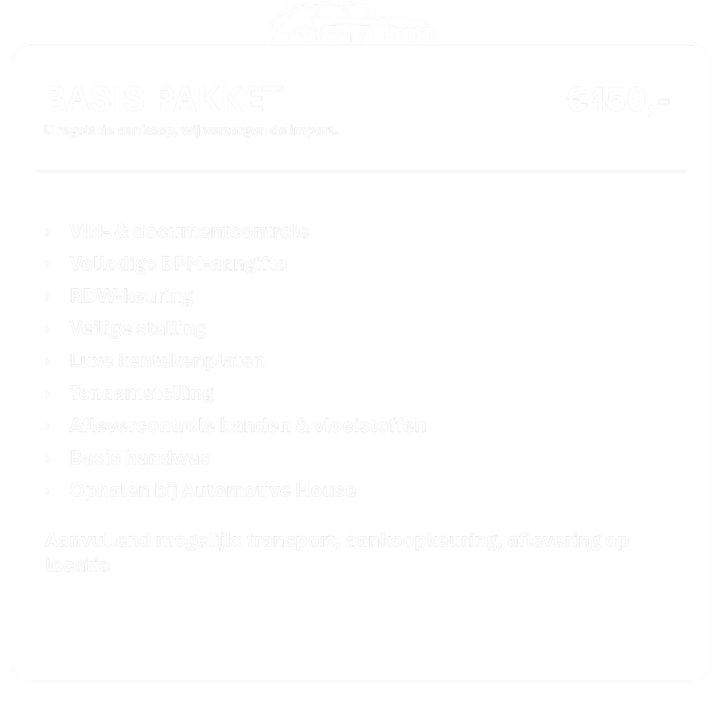 Importpakket