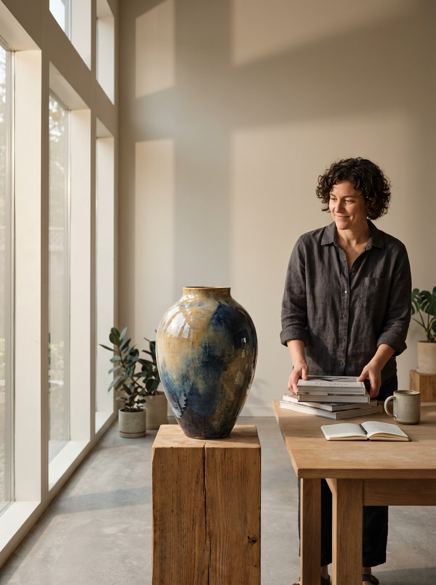 Handcrafted Ceramic Vase