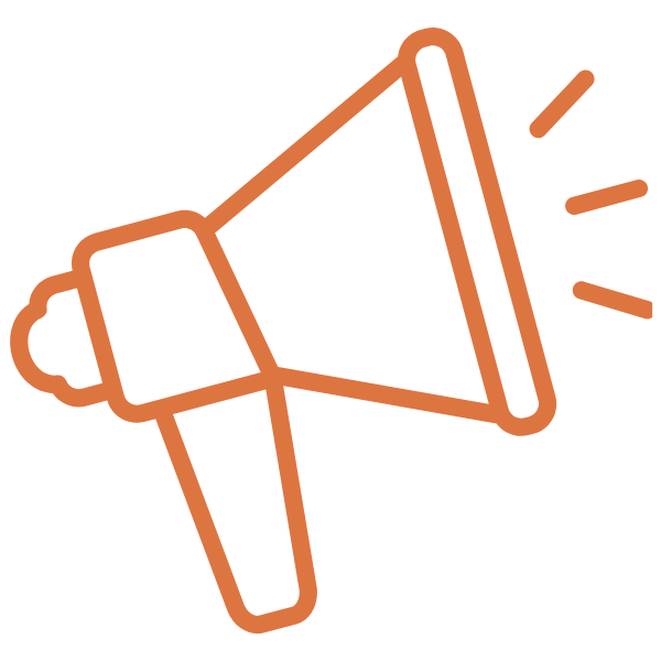 new market announcement icon
