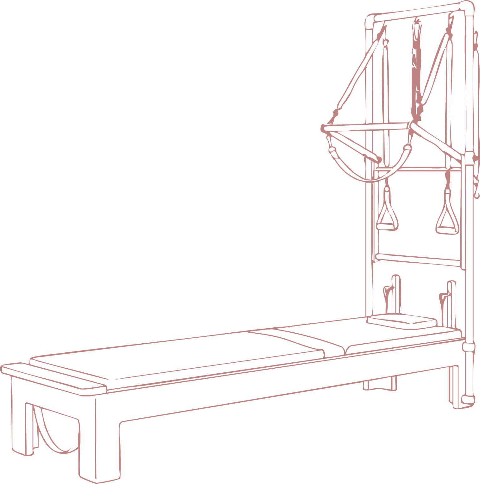Merrithew Tower Outline Drawing